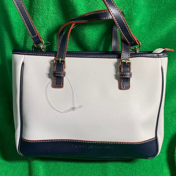 tommy hilfiger white purse